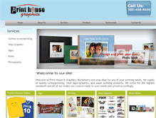 Tablet Screenshot of printrochester.com